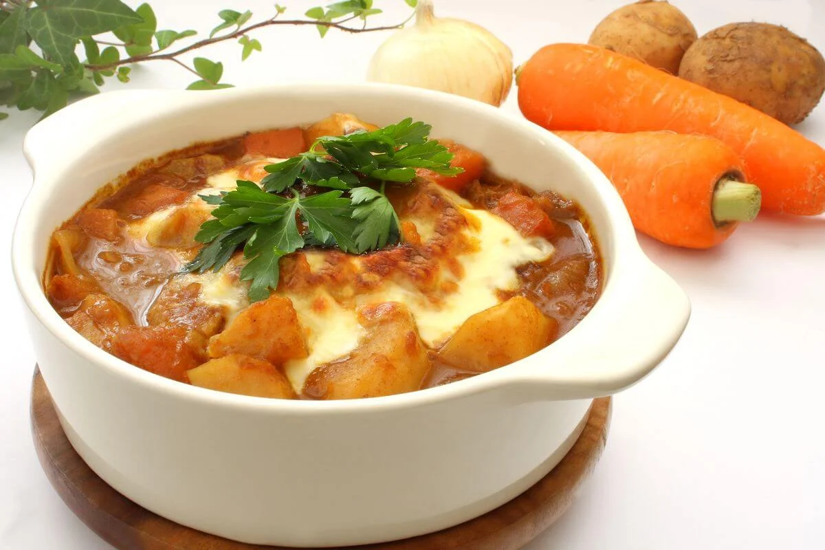 Potato in Curd Gravy (Indian Yogurt-based Potato Curry)
