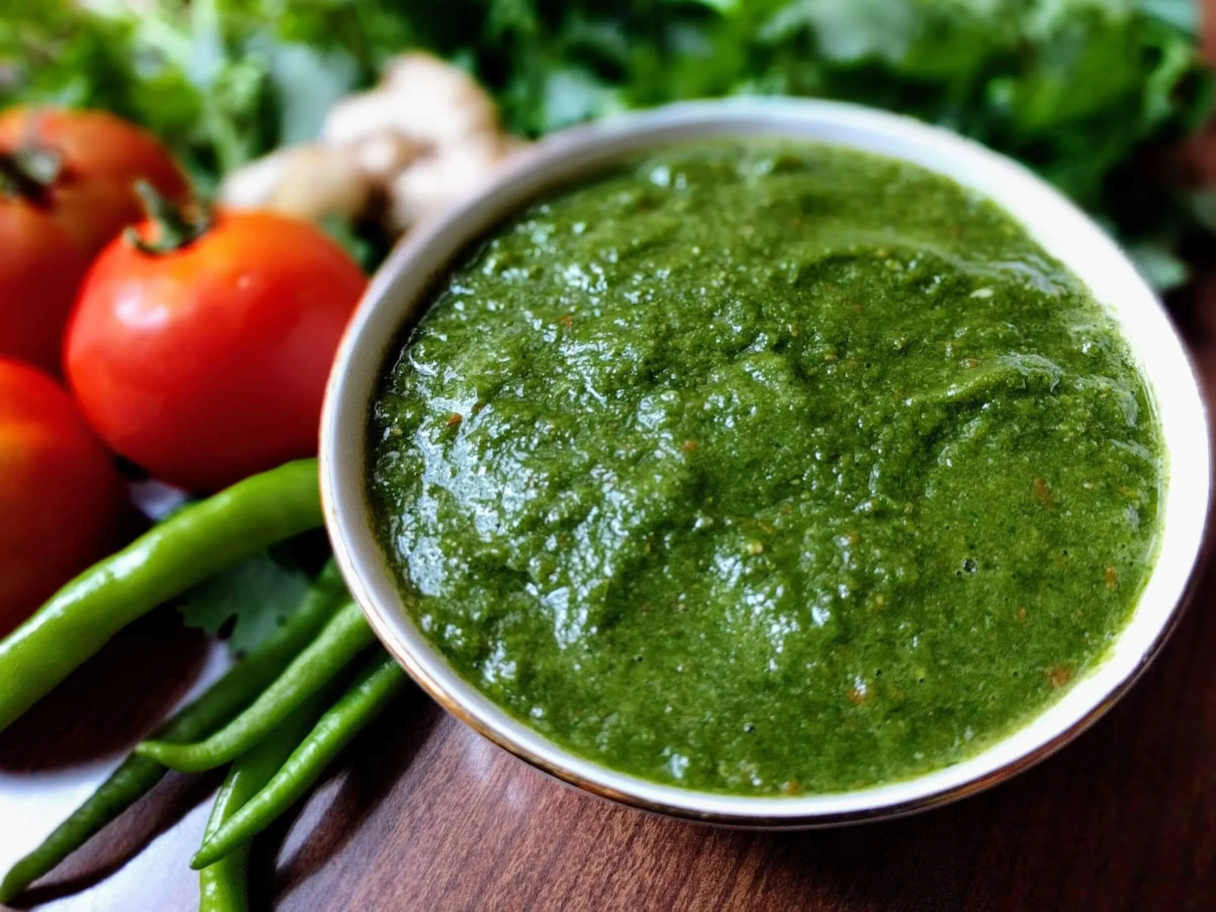 Coriander Tomato Chutney Recipe – Green Chutney Coriander Tomato Chutney Recipe - Green Chutney