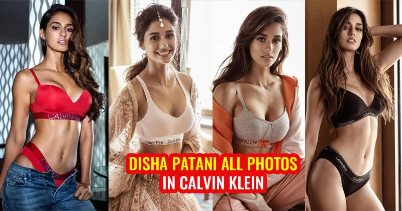 Disha Patanis all photos in Calvin Klein
