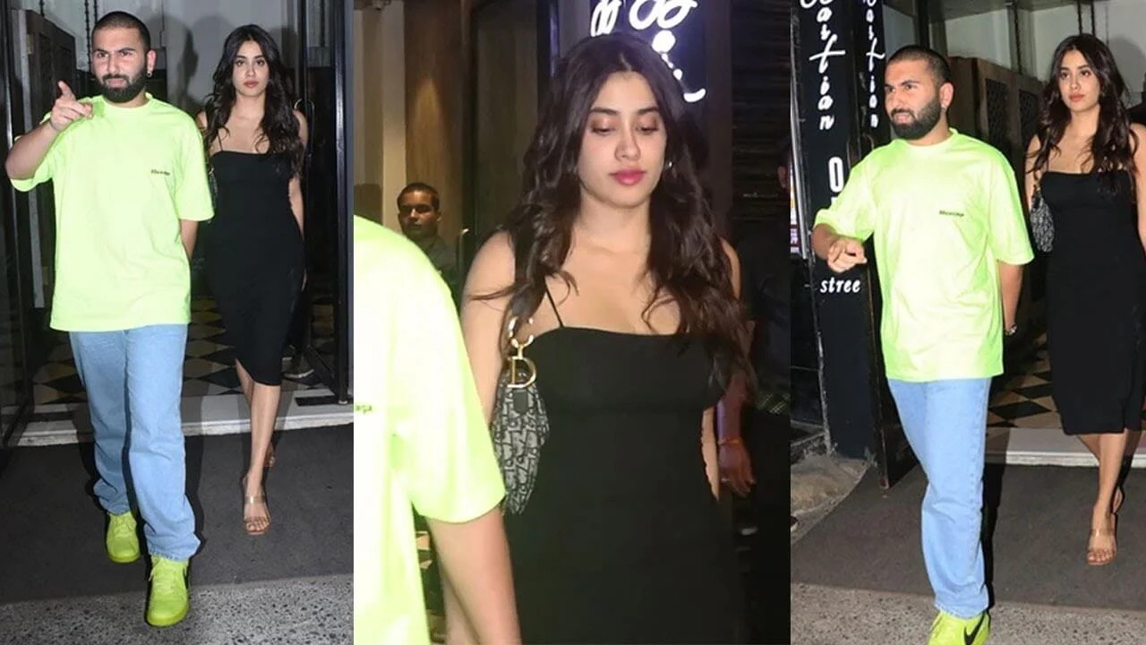 Is Janhvi Kapoor Not Single? Spotted With Mystery Man On Dinner Date Is Janhvi Kapoor Not Single Spotted With Mystery Man On Dinner Date