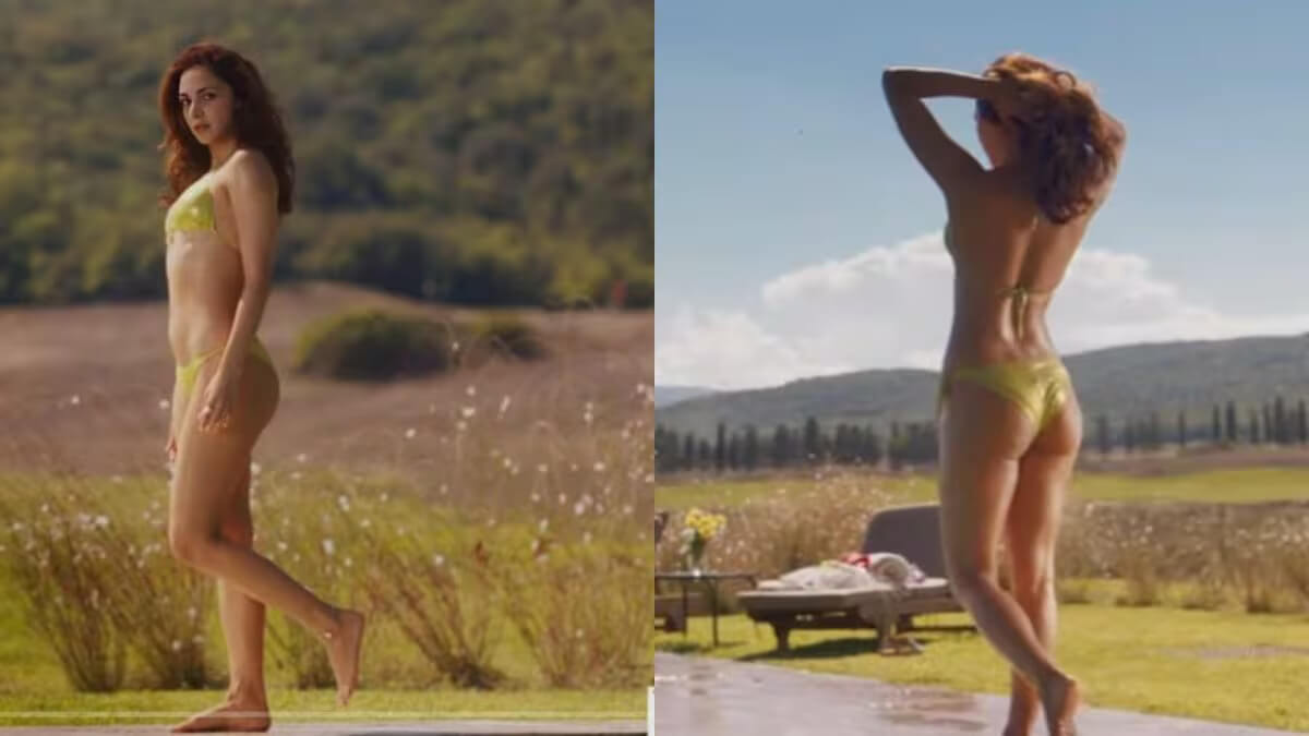 War 2 teaser - Kiara Advani stuns in bold bikini look, two-second glimpse creates ruckus on internet, netizens say, She lost watch viral video